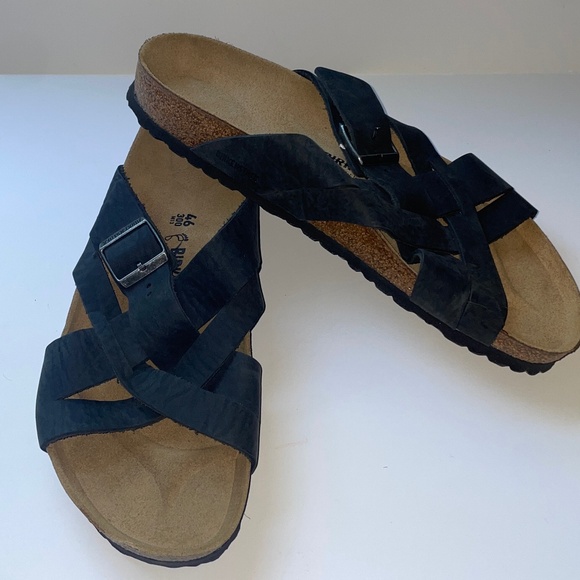 Birkenstock Lugano Leather Sandals
